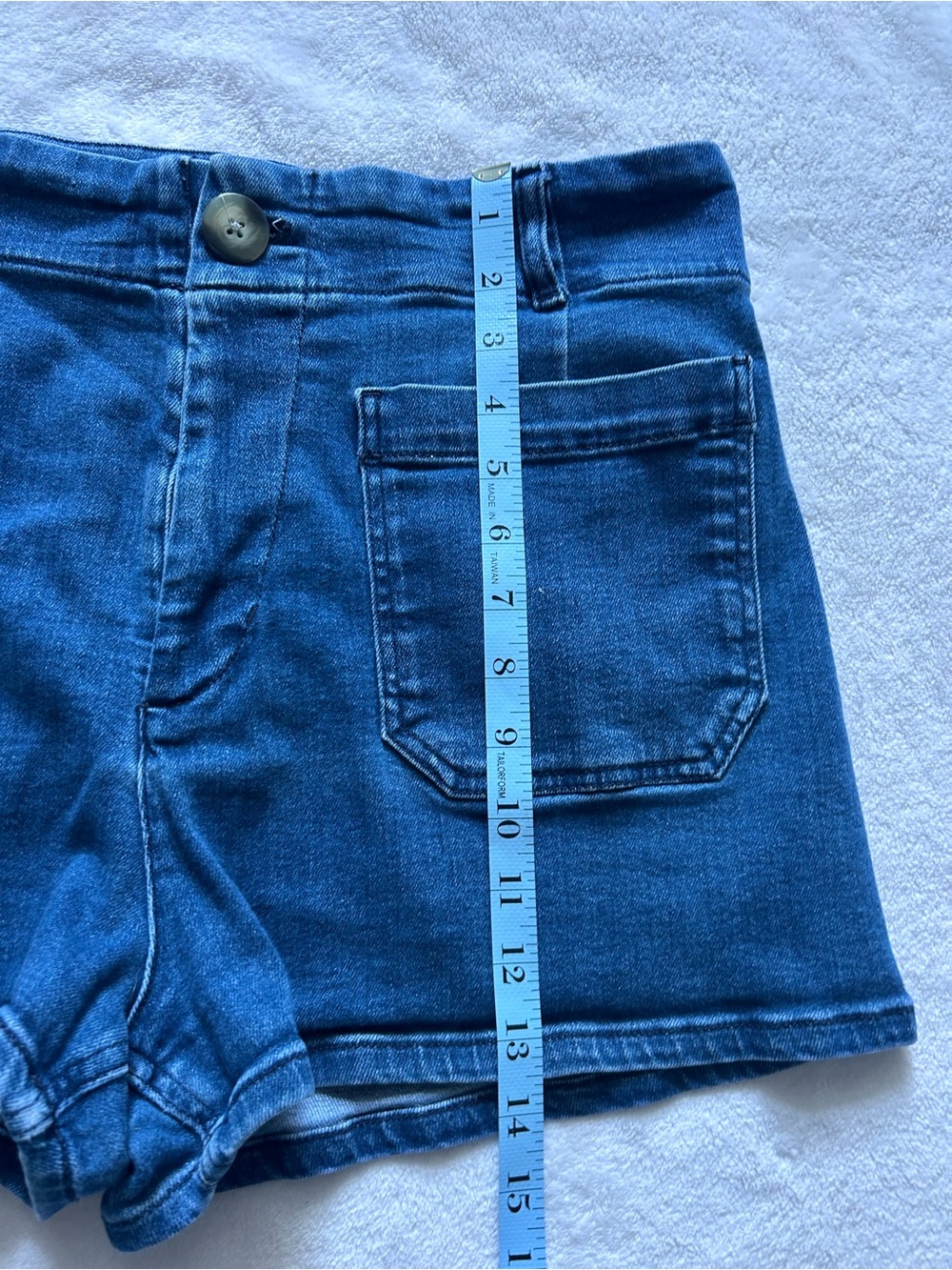 Maeve by Anthropologie The Colette Blue Denim Shorts Size 32 - Picture 11 of 12